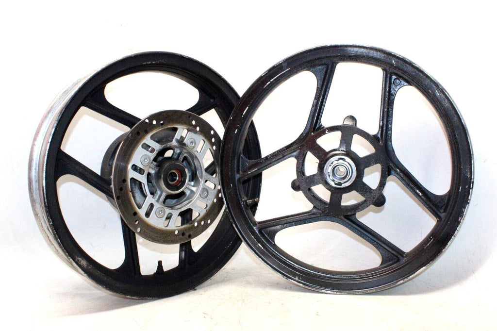 2007 Kawasaki Ninja 250R Ex250F Front Rear Wheel Rim Set - Gold River Motorsports