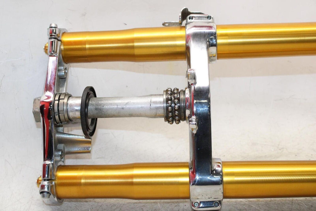 2005 Kawasaki Ninja Zx10R Zx1000C Front Forks Chrome Shock Suspension Set Pair - Gold River Motorsports