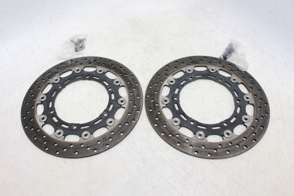 1999 Yamaha Yzf R6 Front Left Right Brake Rotors Discs