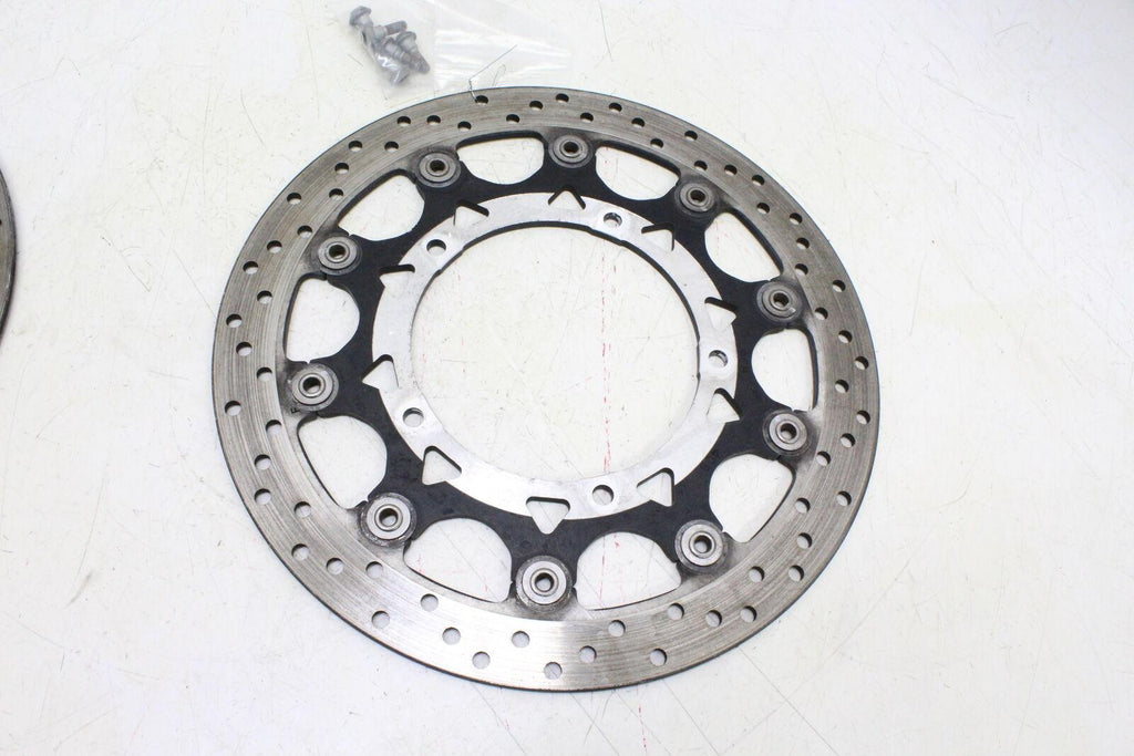 2007 Yamaha Yzf R1 Front Left Right Brake Rotors Discs - Gold River Motorsports