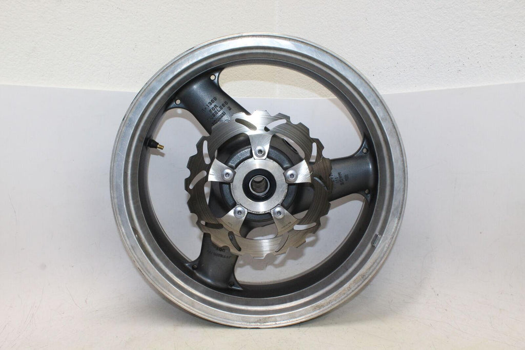 2003 Kawasaki Ninja Zx7R Zx750P Rear Back Wheel Rim With Rotor - Gold River Motorsports