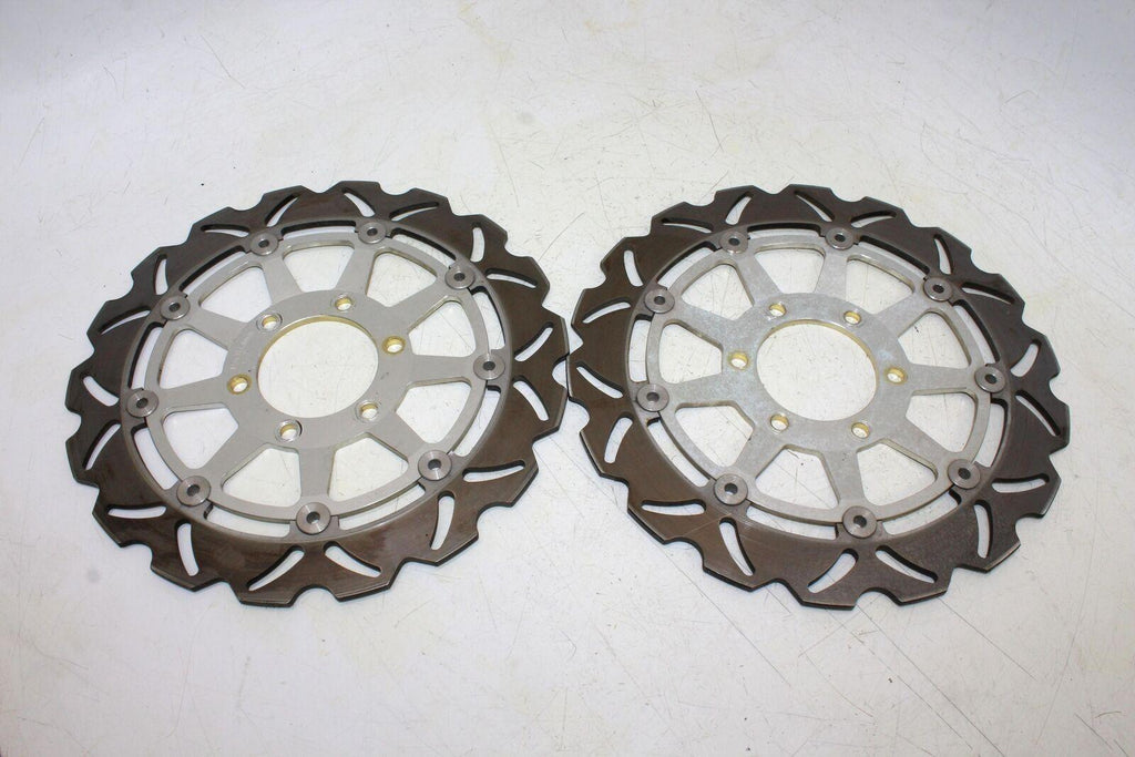 1997 Triumph Daytona T595 Front Left Right Brake Rotors Discs - Gold River Motorsports