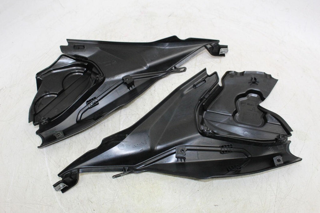 2015 Ducati 899 Panigale Left Right Tank Side Fairing Cowl Plastic Cover Guards - Gold River Motorsports