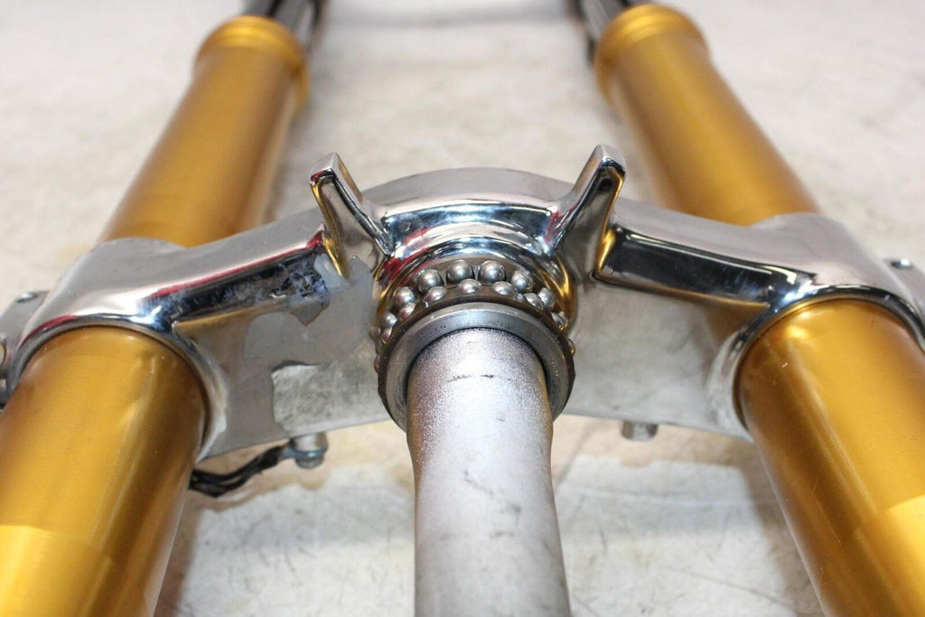 2005 Kawasaki Ninja Zx10R Zx1000C Front Forks Chrome Shock Suspension Set Pair - Gold River Motorsports