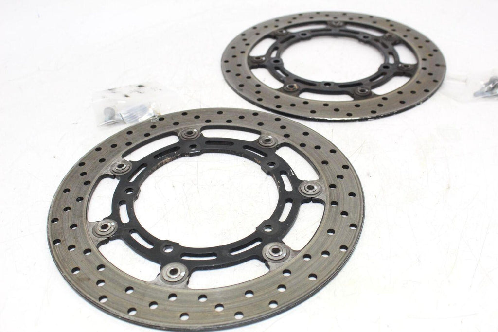 2008 Yamaha Fz6 Front Left Right Brake Rotors Discs - Gold River Motorsports