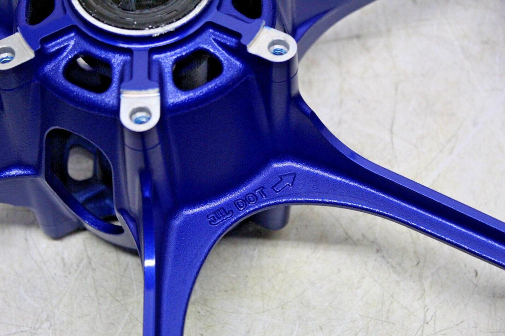 2018 Suzuki Gsxr1000R Front Wheel Rim Blue - Gold River Motorsports