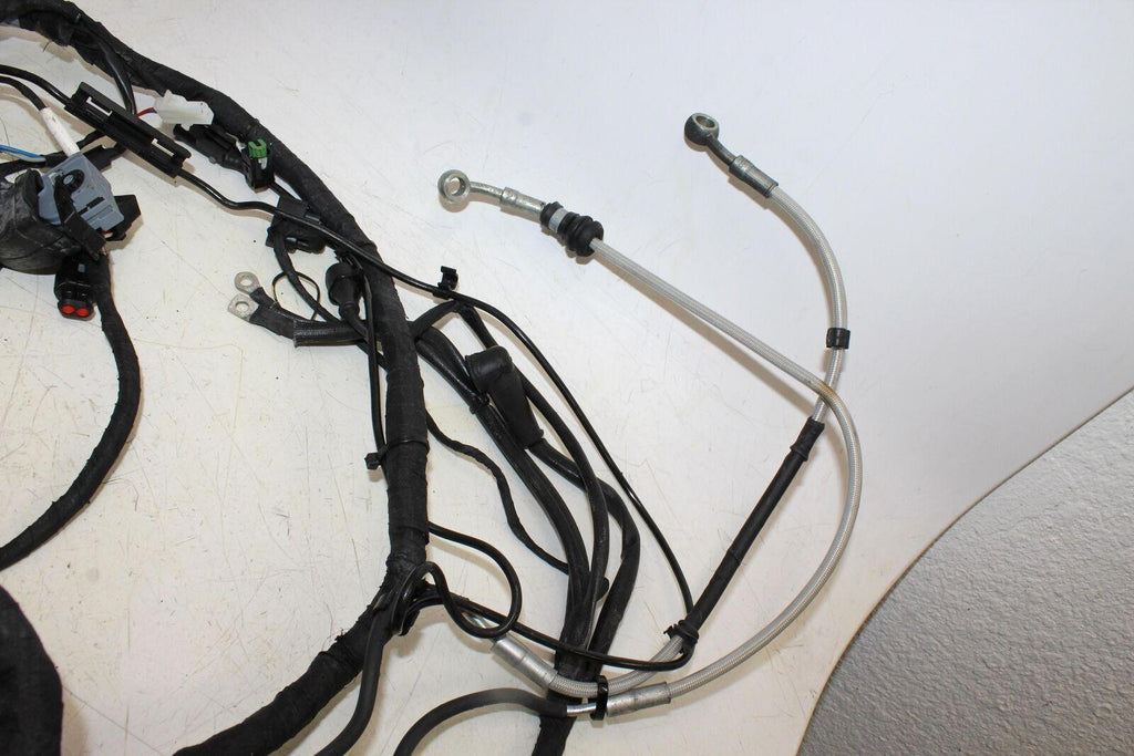 2014 Aprilia Rsv4 R 1100 Factory Main Engine Wiring Harness With Brake Hoses - Gold River Motorsports