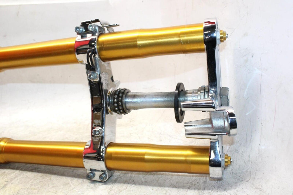 2005 Kawasaki Ninja Zx10R Zx1000C Front Forks Chrome Shock Suspension Set Pair - Gold River Motorsports