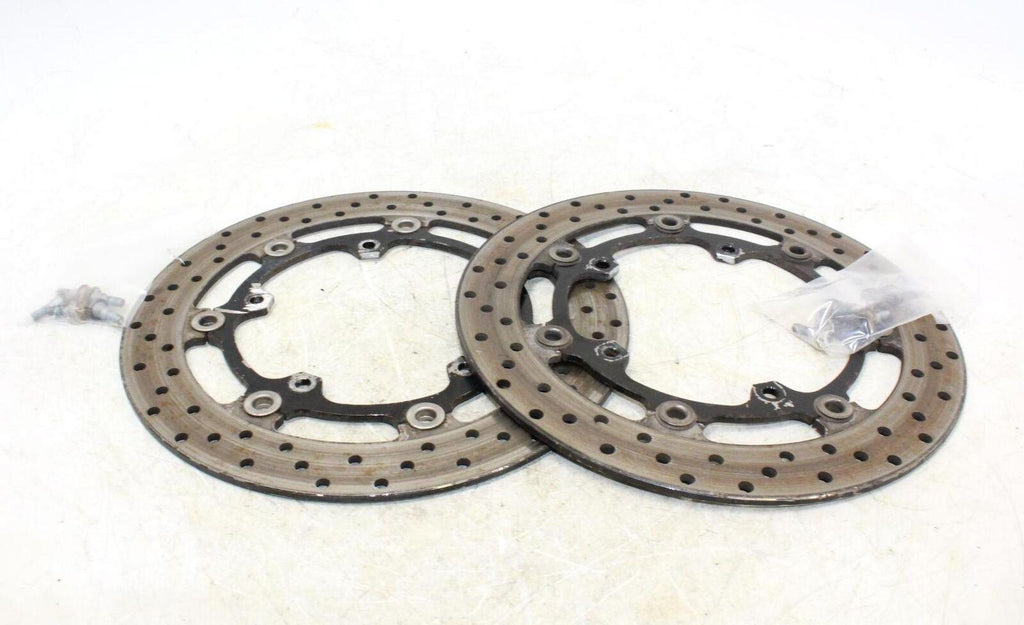 2003 Yamaha Yzf R6 Front Left Right Brake Rotors Discs - Gold River Motorsports