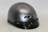 Afx Fx-70 Beanie Helmet Solid Colors Flat Dark Gray L Size