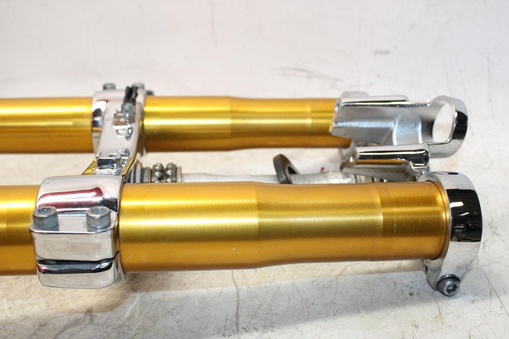 2005 Kawasaki Ninja Zx10R Zx1000C Front Forks Chrome Shock Suspension Set Pair - Gold River Motorsports