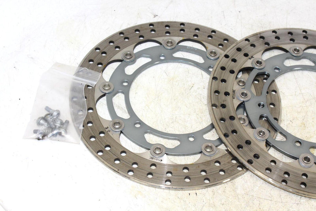 2001 Yamaha Yzf R1 Front Left Right Brake Rotors Discs