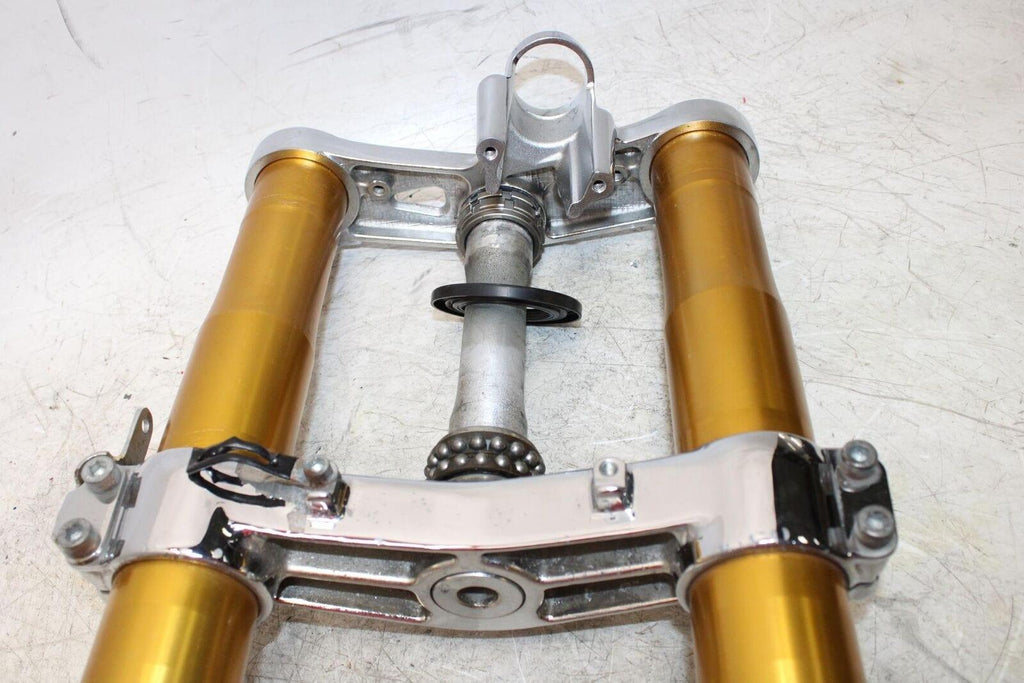 2005 Kawasaki Ninja Zx10R Zx1000C Front Forks Chrome Shock Suspension Set Pair - Gold River Motorsports