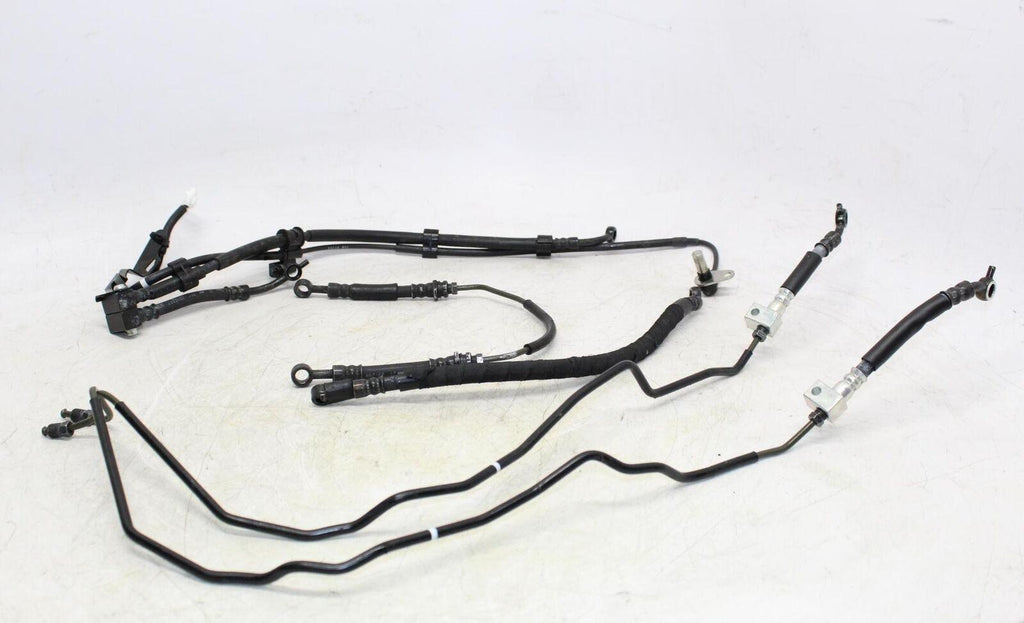 2022 Yamaha Mt-07 Mtn690 Rear Front Brake Hose Fluid Line Abs Complete Set - Gold River Motorsports