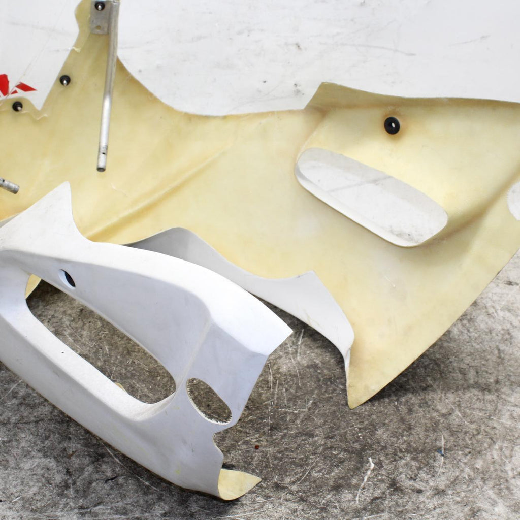 2001 Yamaha Yzf R6 Front Upper Nose Fairing Cowl Racing