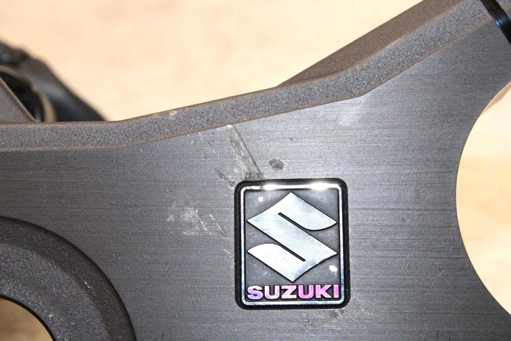 2008 Suzuki Gsxr1000 Forks Upper Triple Tree With Ignition Lock Key - Gold River Motorsports
