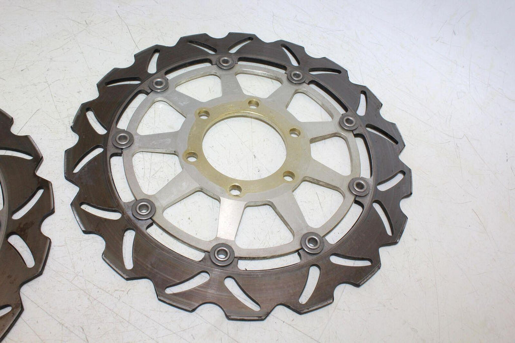 1997 Triumph Daytona T595 Front Left Right Brake Rotors Discs - Gold River Motorsports