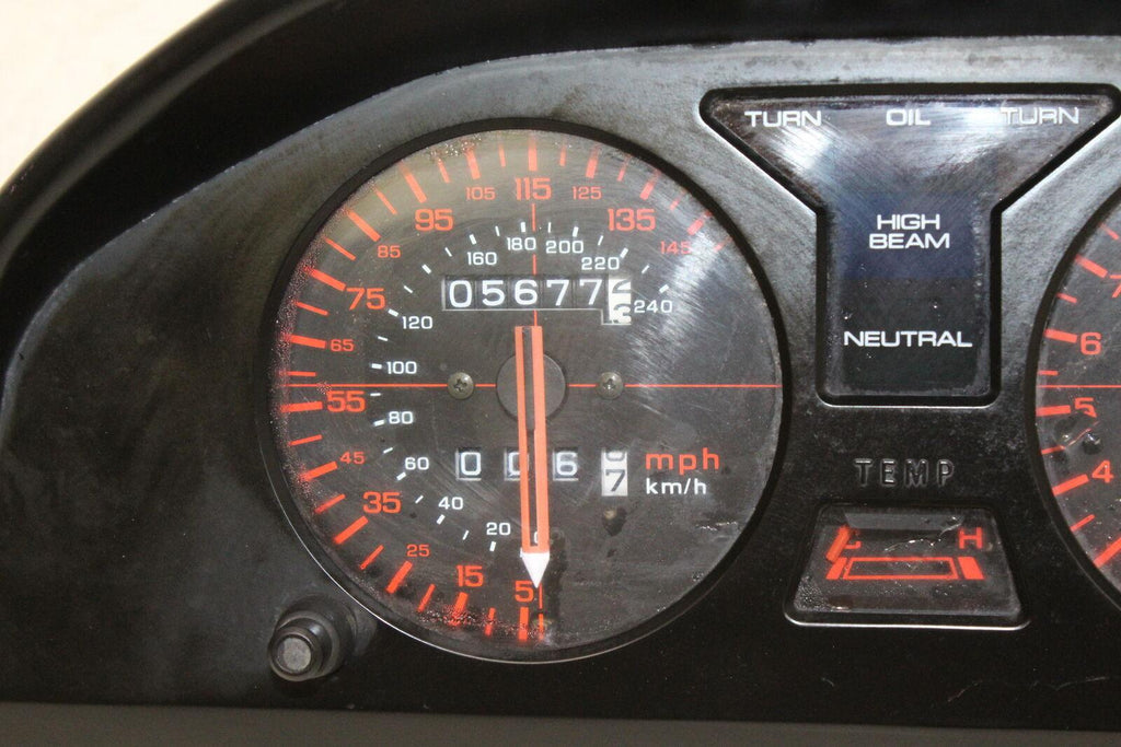 1986 Honda Interceptor 500 Vf500F Speedo Tach Gauges Display Cluster Speedometer