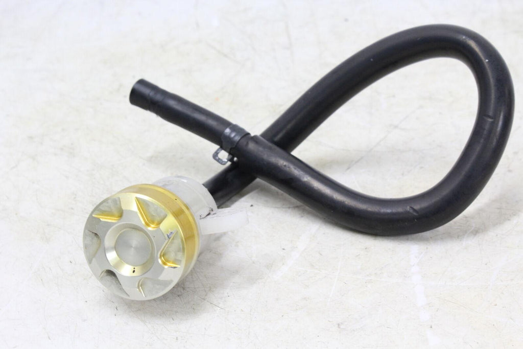 2008 Kawasaki Ninja Zx6R Zx600P Rear Brake Master Fluid Reservoir Tank Bottle - Gold River Motorsports