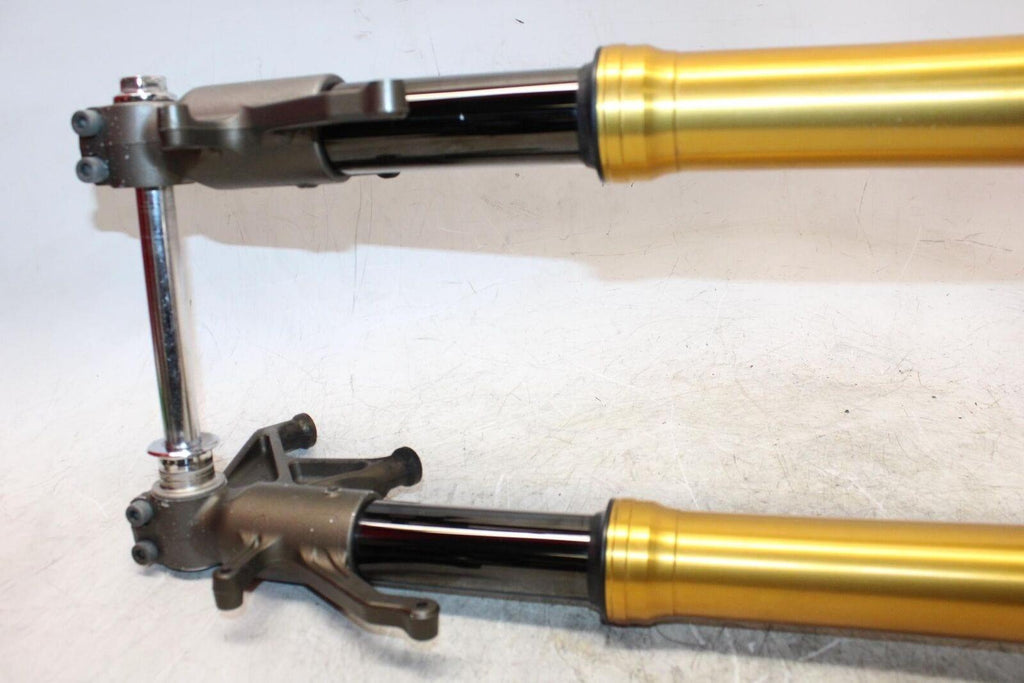 2005 Kawasaki Ninja Zx10R Zx1000C Front Forks Chrome Shock Suspension Set Pair - Gold River Motorsports