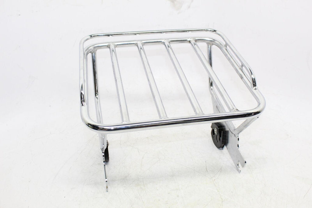 2004 Harley-Davidson Road Glide Efi Fltri Rear Back Luggage Rack Carrier Chrome - Gold River Motorsports