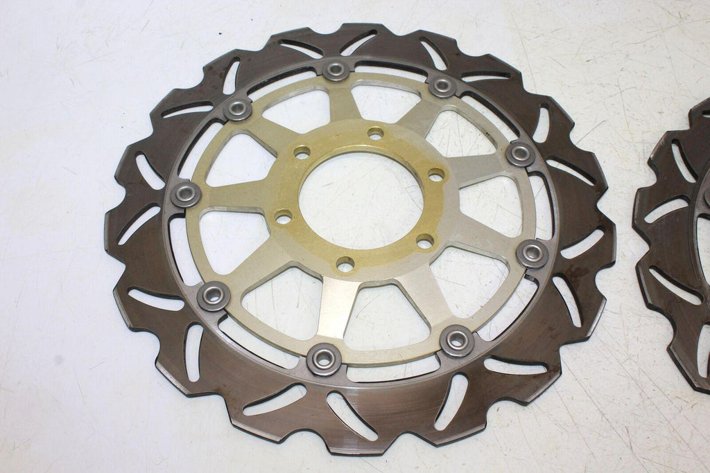 1997 Triumph Daytona T595 Front Left Right Brake Rotors Discs - Gold River Motorsports