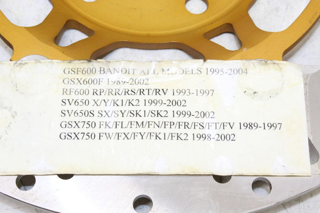 1995-2004 Suzuki Bandit 600 Gsf600S Front Left Right Brake Rotors Discs Md3003X - Gold River Motorsports