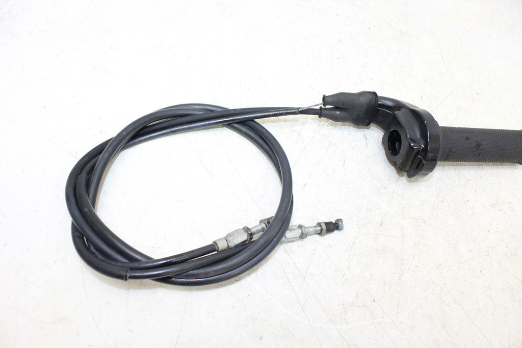 2007 Suzuki Dr650Se Right Throttle Grip With Cables Set