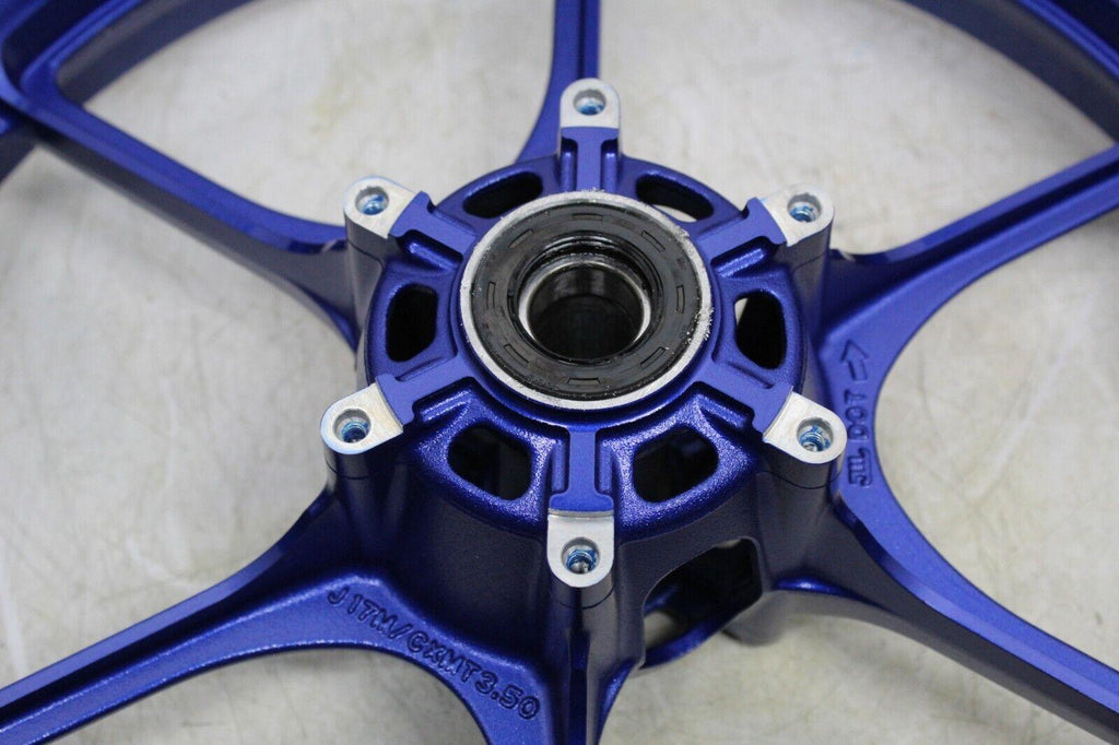 2018 Suzuki Gsxr1000R Front Wheel Rim Blue - Gold River Motorsports