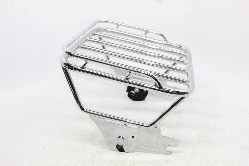 2004 Harley-Davidson Road Glide Efi Fltri Rear Back Luggage Rack Carrier Chrome - Gold River Motorsports