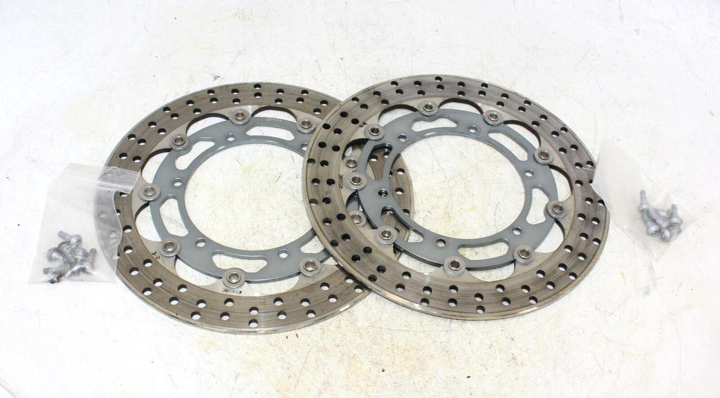 2001 Yamaha Yzf R1 Front Left Right Brake Rotors Discs