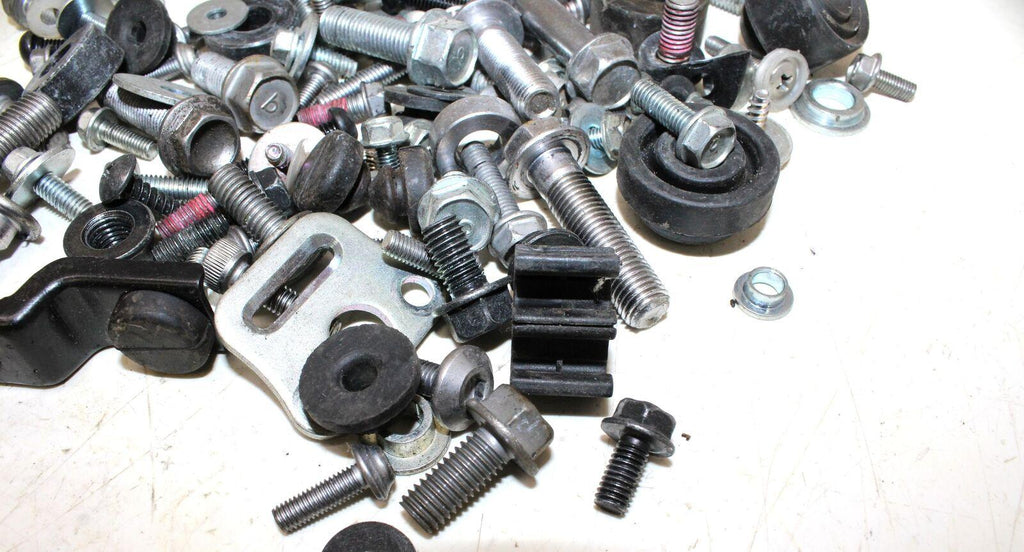 18-21 Kawasaki Ninja 400 Ex400 Engine Mounting Bolts Hardware Motor Screws - Gold River Motorsports