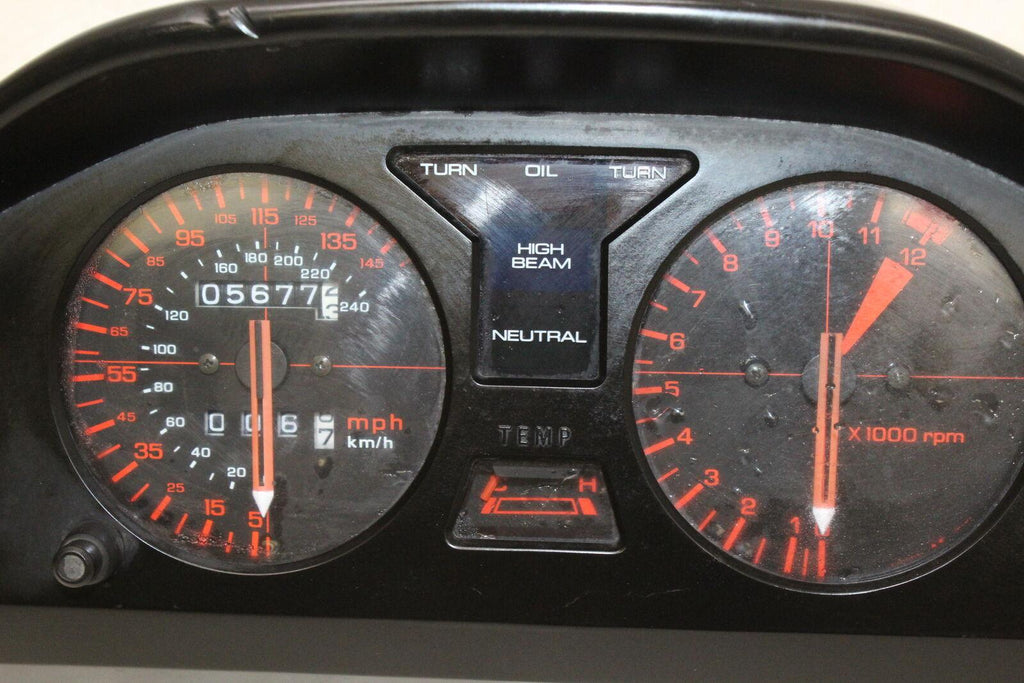 1986 Honda Interceptor 500 Vf500F Speedo Tach Gauges Display Cluster Speedometer