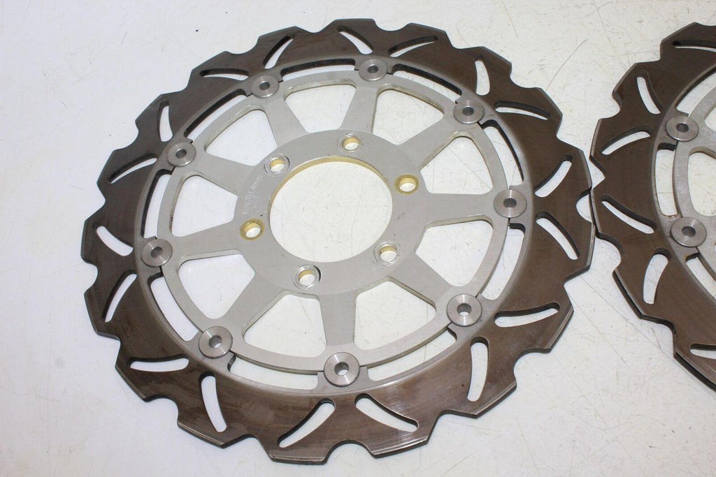 1997 Triumph Daytona T595 Front Left Right Brake Rotors Discs - Gold River Motorsports