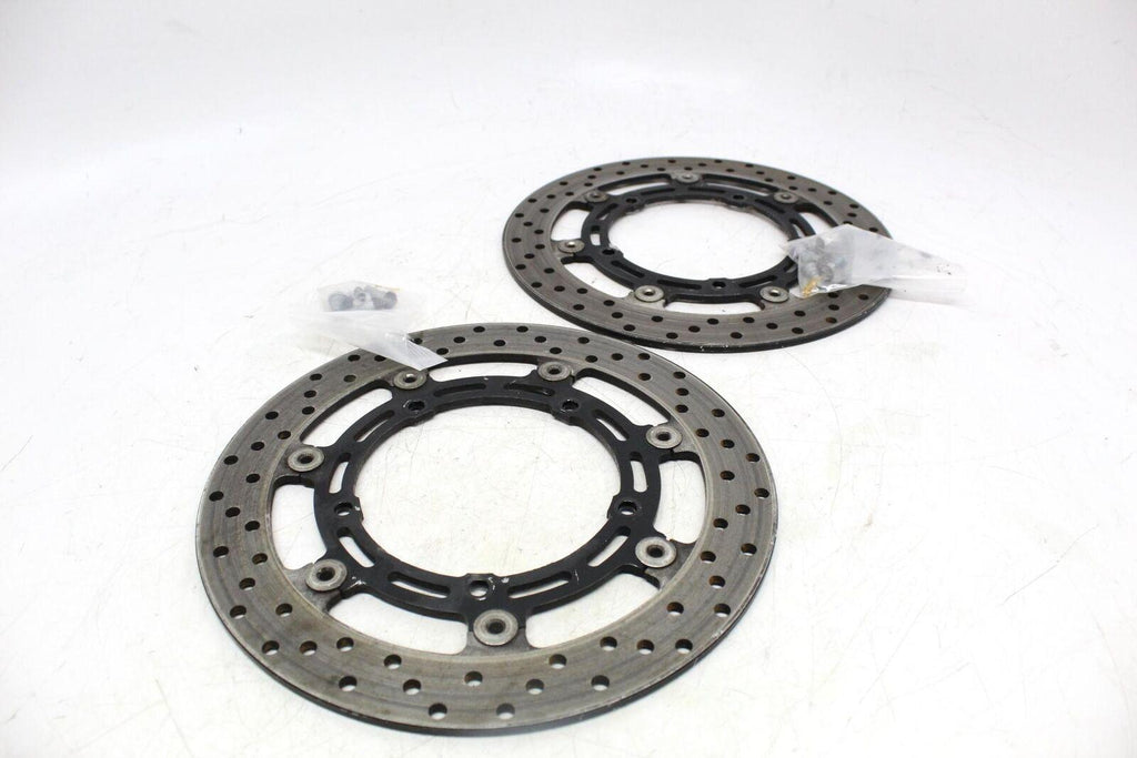 2008 Yamaha Fz6 Front Left Right Brake Rotors Discs - Gold River Motorsports