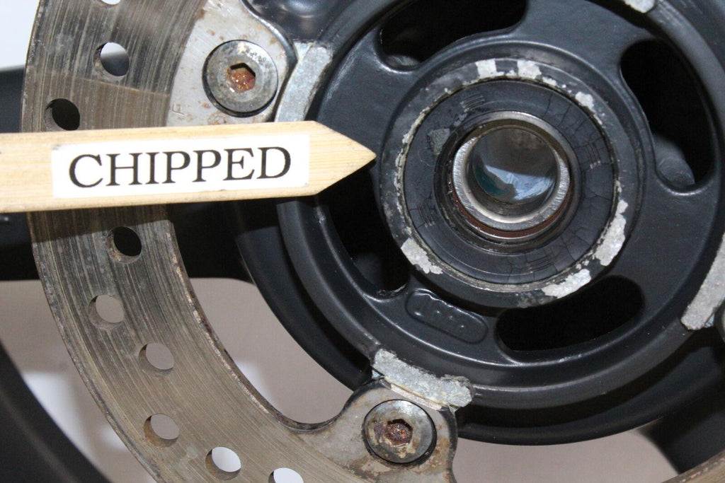 2005 Triumph Daytona 650 Rear Back Wheel Rim With Rotor - Gold River Motorsports