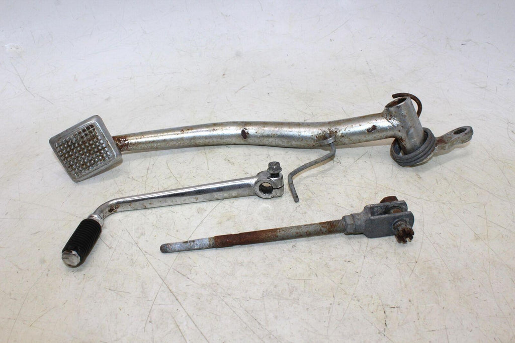 1977 Kawasaki Kz650B Z650 Right Rearset Brake Foot Pedal With Shaft Lever Set - Gold River Motorsports