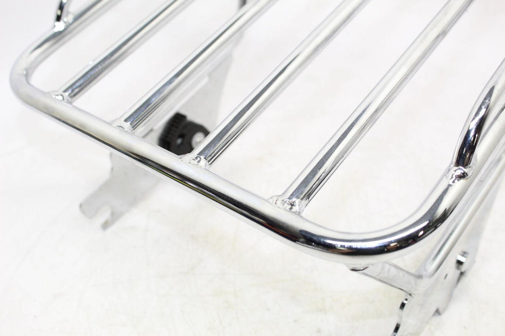 2004 Harley-Davidson Road Glide Efi Fltri Rear Back Luggage Rack Carrier Chrome - Gold River Motorsports