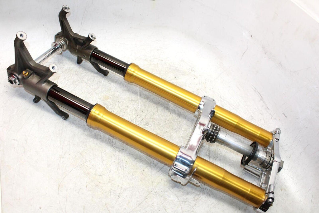 2005 Kawasaki Ninja Zx10R Zx1000C Front Forks Chrome Shock Suspension Set Pair - Gold River Motorsports