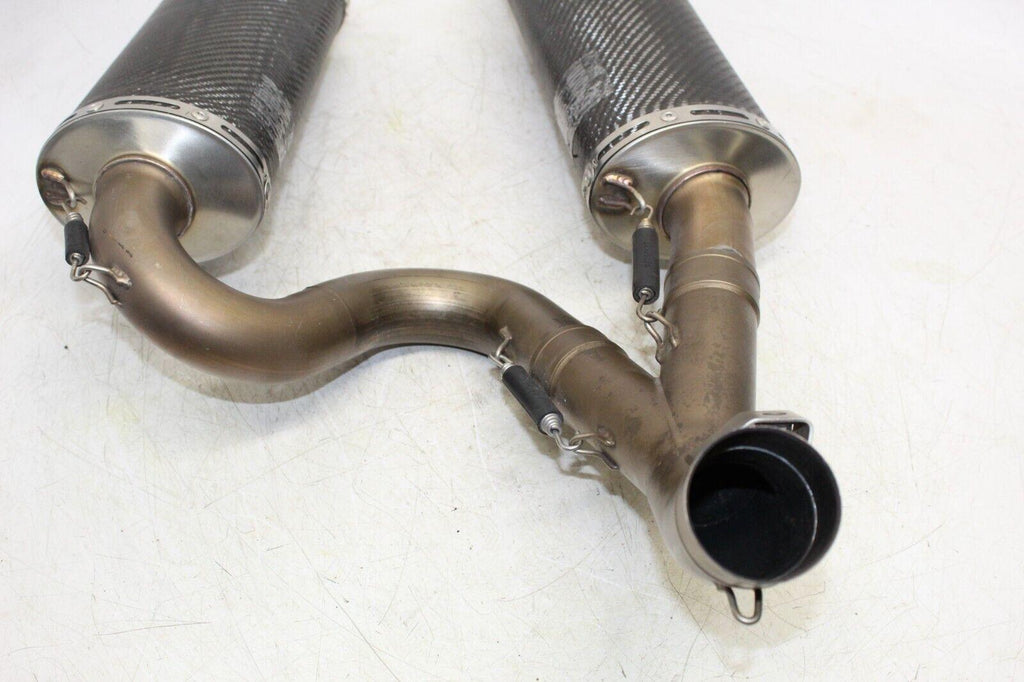 Honda 2006-2009 Vfr800 800 Interceptor Muffler Exhaust Pipe Leo Vince Carbon